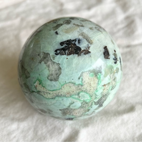 Chrysocolla Sphere - Picture 3 of 4